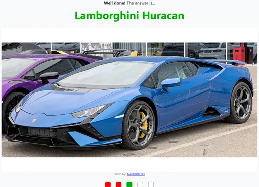 Cardle opening cropped car photo with limited body detail visible