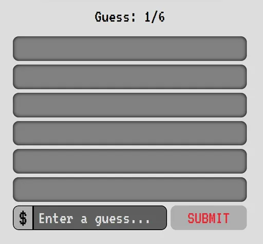 Costodle game screen showing a Costco product and the price input field
