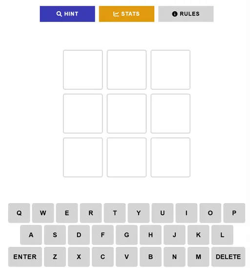 Thirdle hint button and end of round points summary